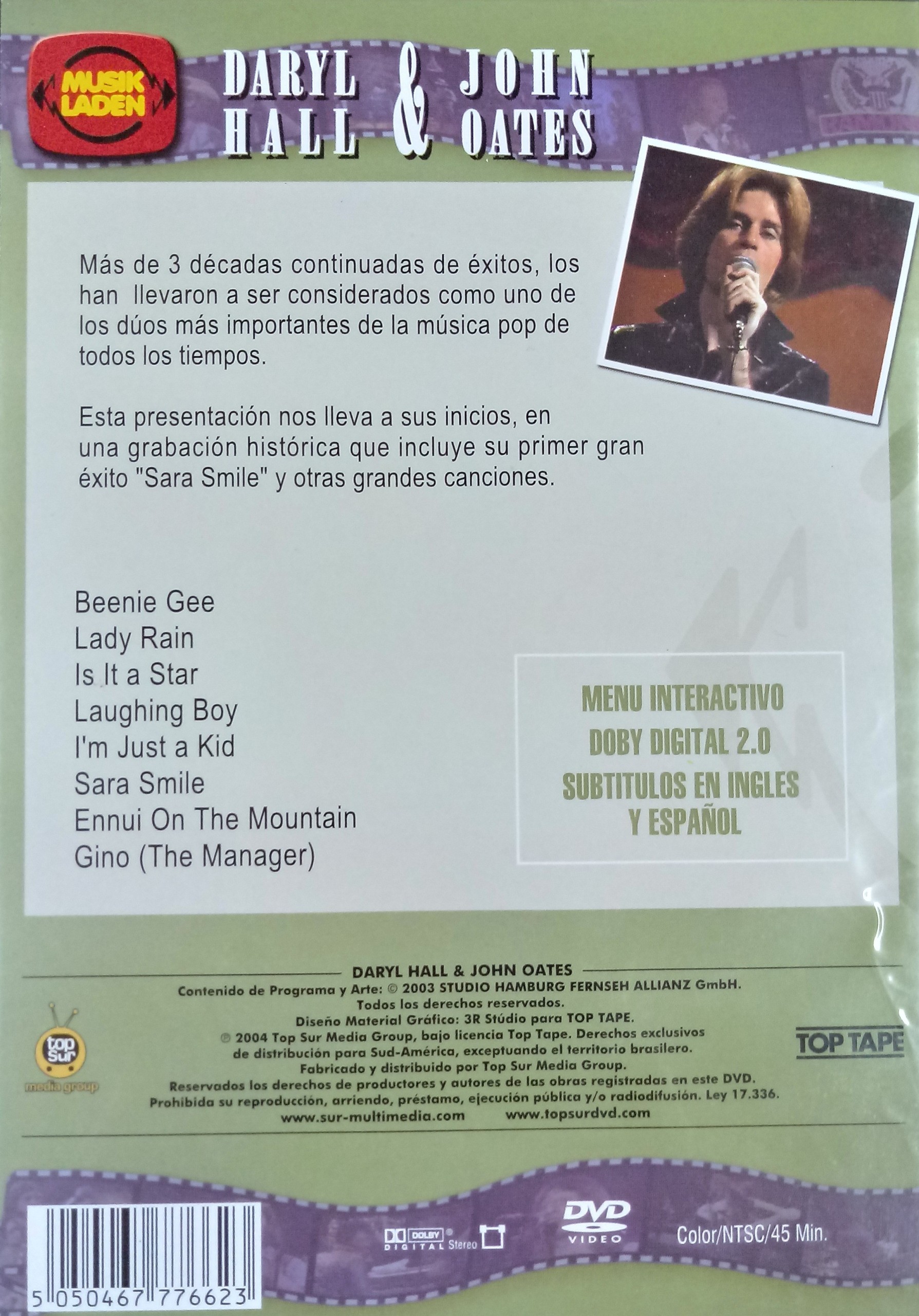 HALLS AND OATES - MUSKILADEN LIVE