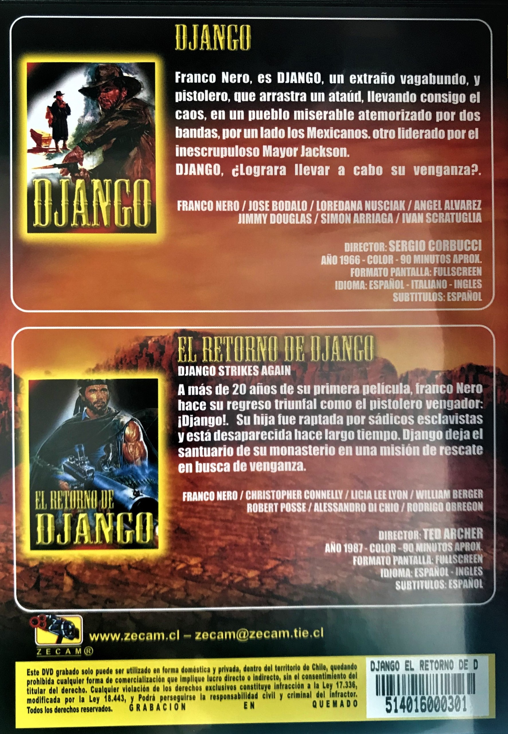 DJANGO / EL RETORNO DE DJANGO - Imagen 2
