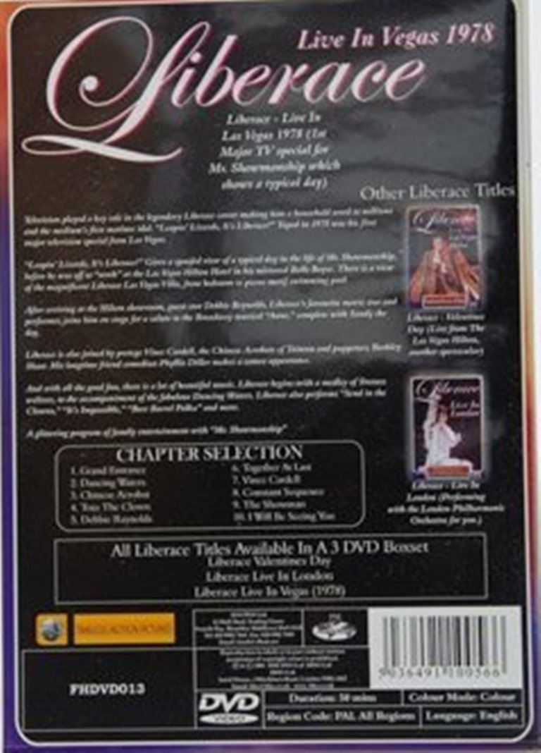 LIBERACE - LIBERACE LIVE IN LAS VEGAS 1978 - Imagen 2