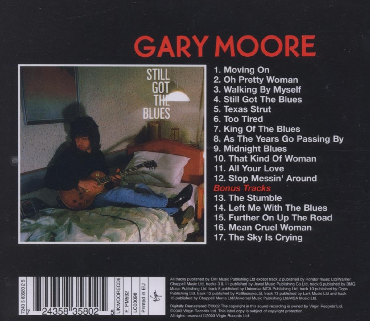 GARY MOORE - STILL GOT THE BLUES - Imagen 2
