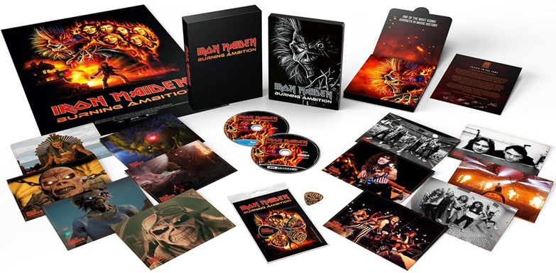 IRON MAIDEN - BURNING AMBITION - LIMITED EDITION