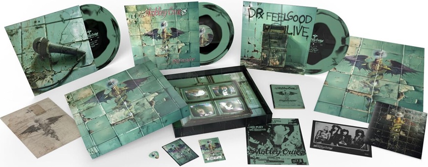 MOTLEY CRUE - DR FEELGOOD - 35th ANNIVERSARY DELUXE EDITION