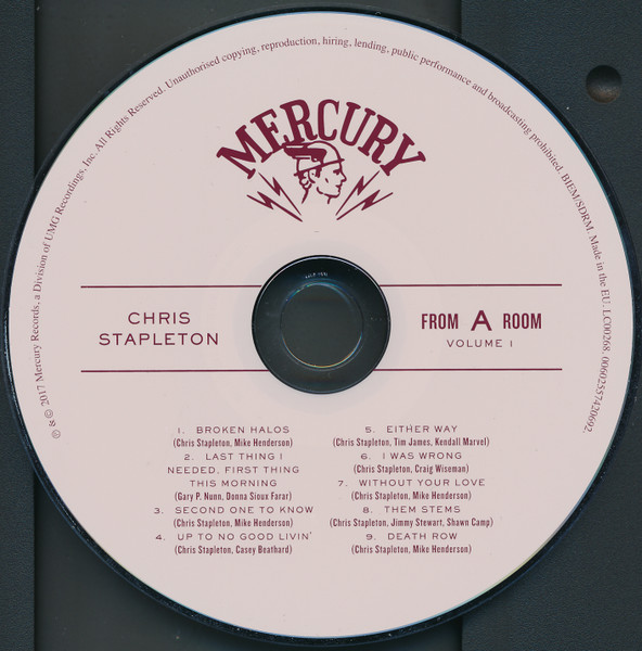 CHRIS STAPLETON - FROM A ROOM - VOLUME 1 - Imagen 2