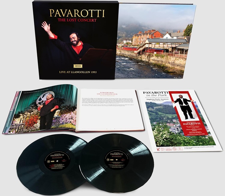 LUCIANO PAVAROTTI - THE LOST CONCERT - LIVE AT LLAGOLLEN 1995 - LIMITED EDITION