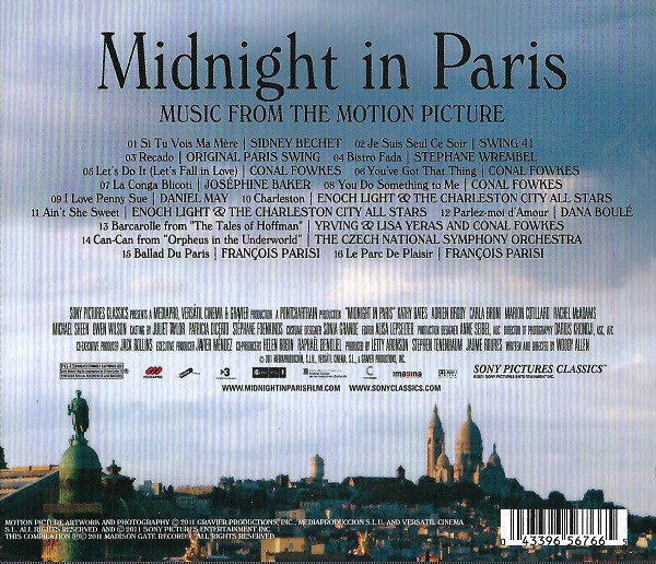 MIDNIGHT IN PARIS – SOUNDTRACK - Imagen 2