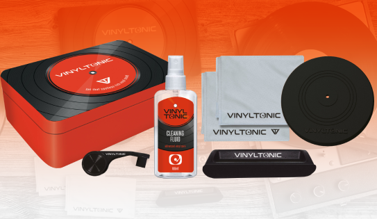 VT19 - VINYL CLEANING KIT IN TIN - VINYLTONIC - Imagen 2