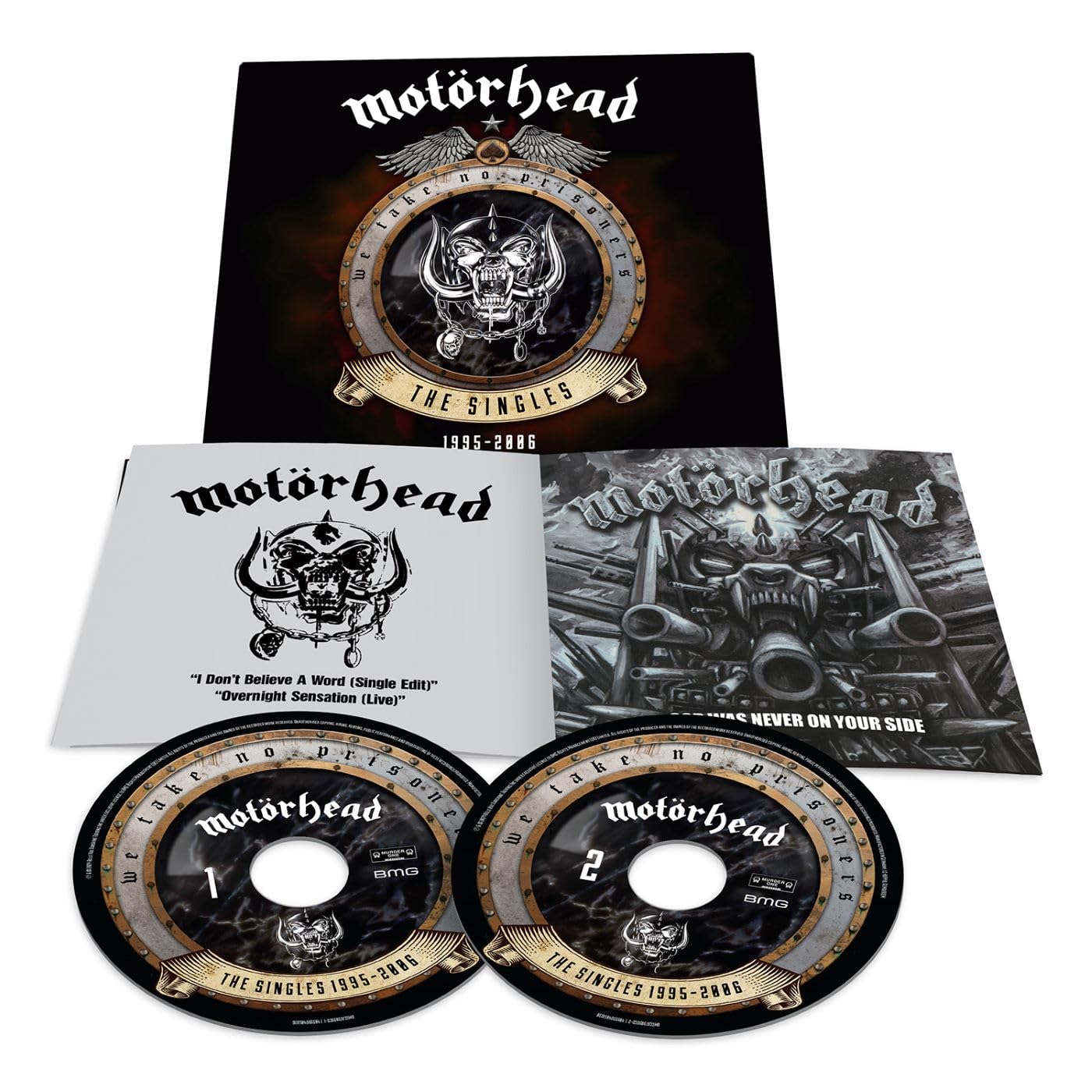 MOTORHEAD - WE TAKE NO PRISIONERS / THE SINGLES 1995 2006