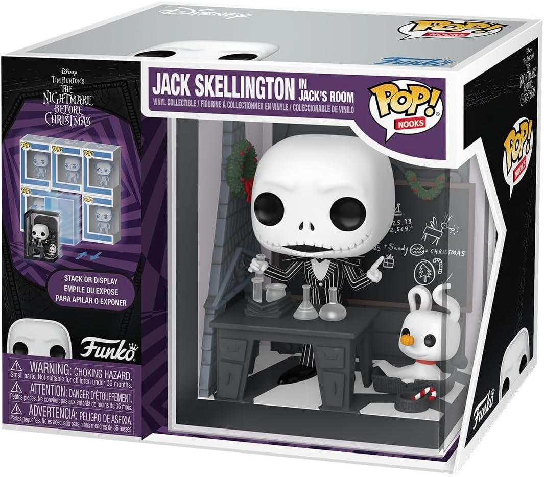 Pop! Nooks: The Night Before Christmas / Jack Skellington in Jack’s Room