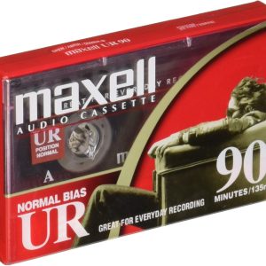 AUDIO CASSETTE MAXELL - UR 90 MINUTES