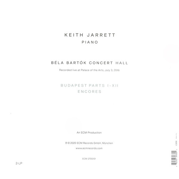KEITH JARRETT - BUDAPEST CONCERT - Imagen 3
