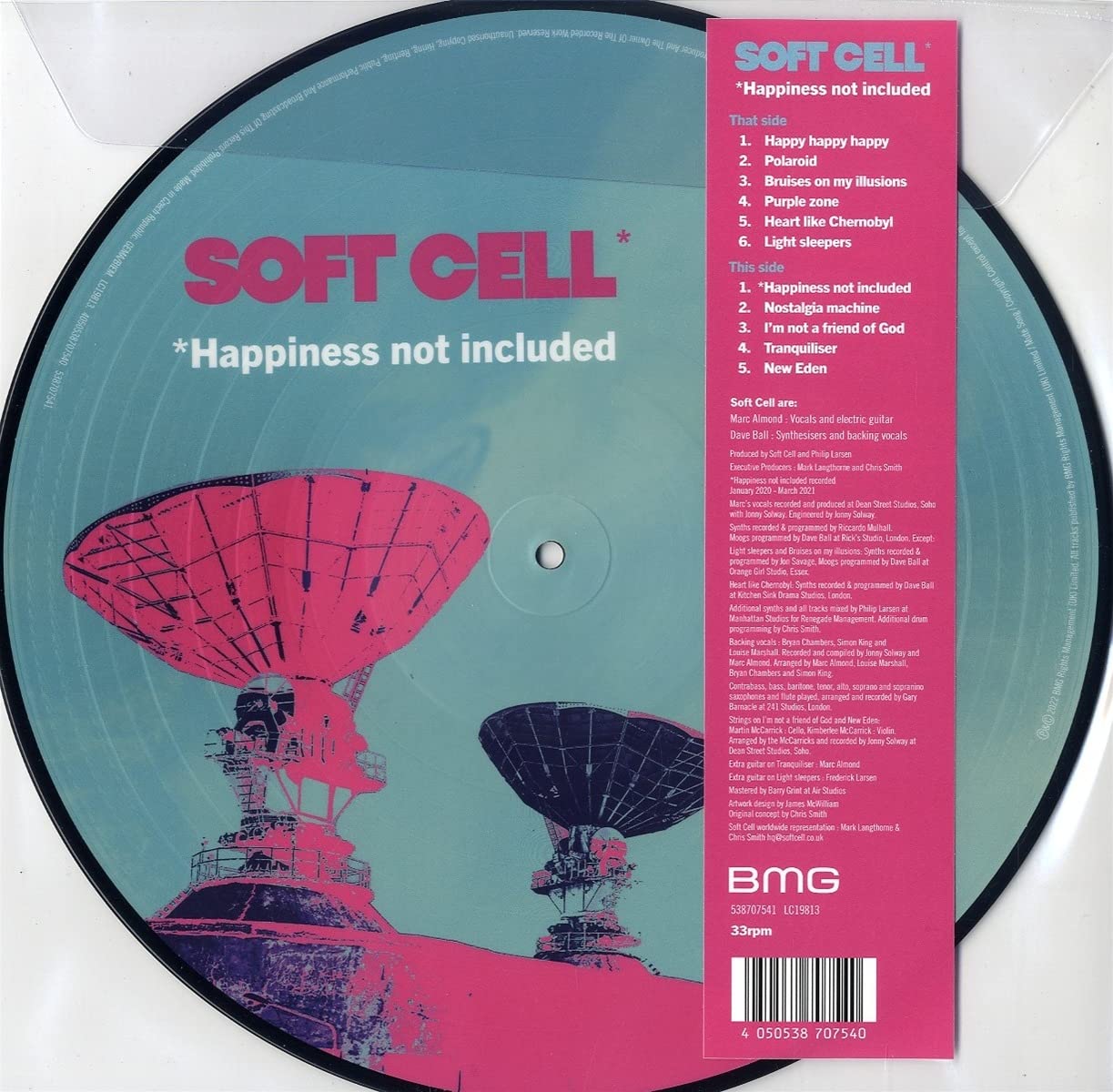 SOFT CELL - HAPPINESS NOT INCLUDED