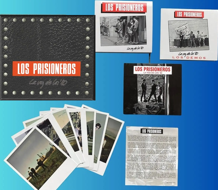 LOS PRISIONEROS - LA VOZ DE LOS 80 - 40 ANIVERSARIO EDICION LIMITADA