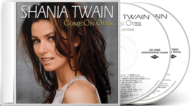 SHANIA TWAIN - COME ON OVER / 25th ANNIVERSARY DIAMOND EDITION