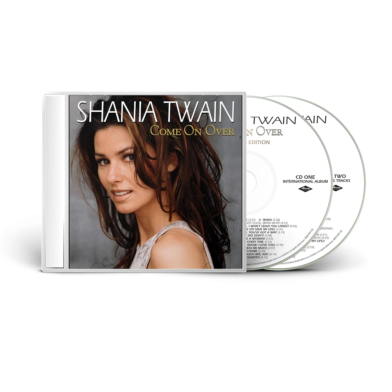 SHANIA TWAIN - COME ON OVER / 25 ANNIVERSARY DIAMOND EDITION