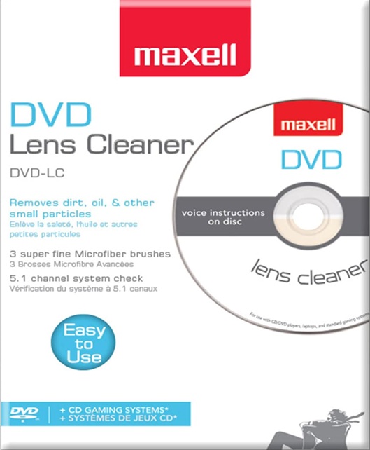 DVD LENS CLEANER MAXELL - LIMPIADOR DVD