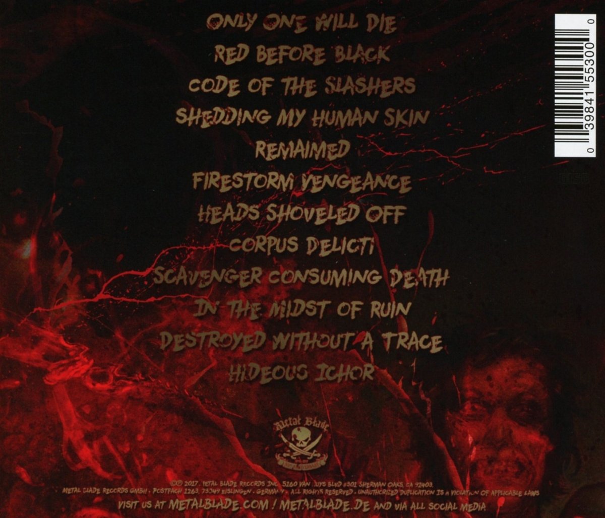 CANNIBAL CORPSE - RED BEFORE BLACK - Imagen 2