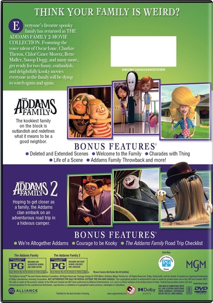 THE ADDAMS FAMILY 1&2 - Imagen 2