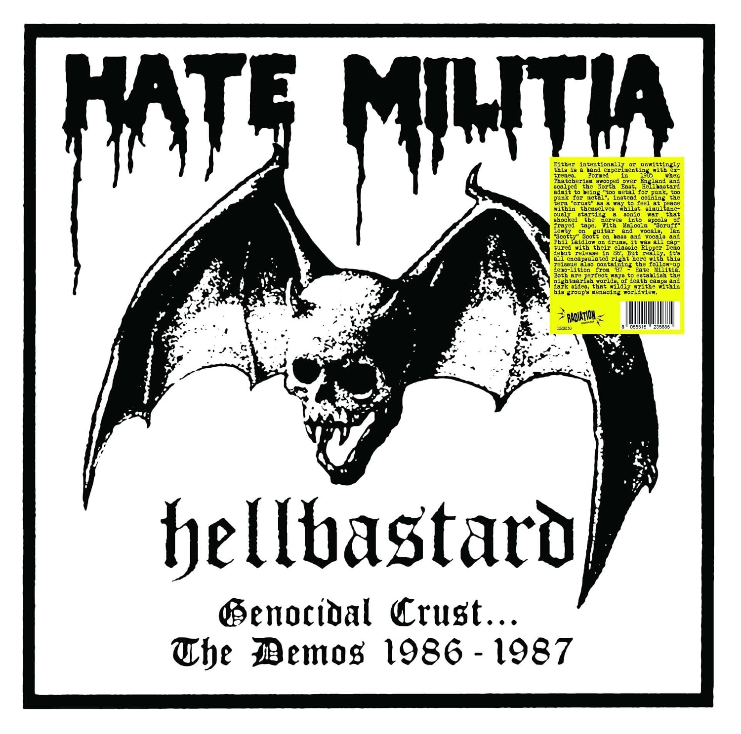 HELBASTARD - GENOCIDAL CRUST / THE DEMOS 1986-1987