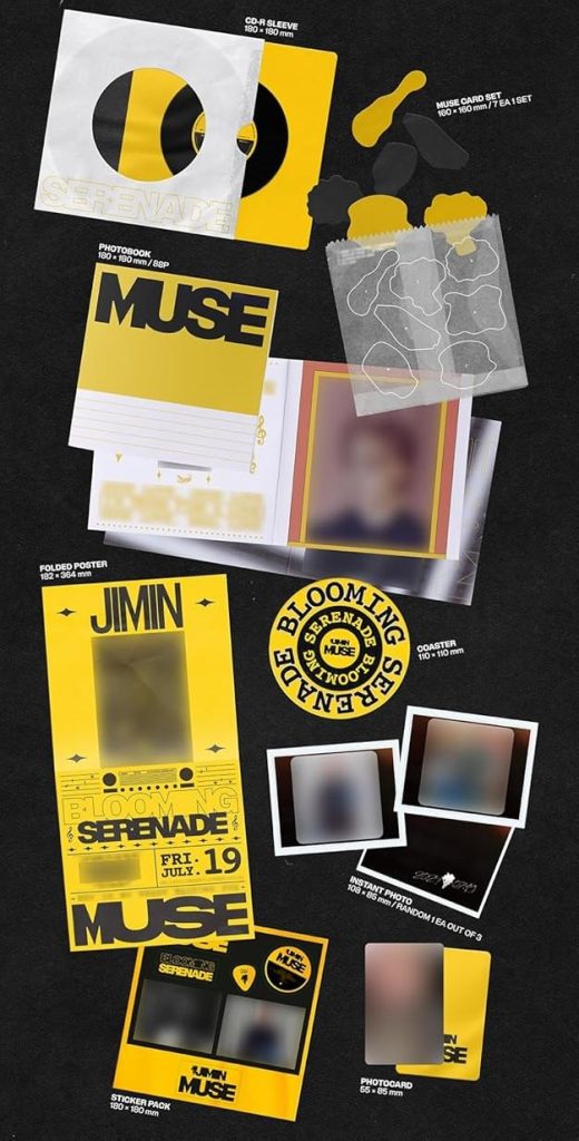JIMIN – MUSE – RANDOM COVER – America Dvd
