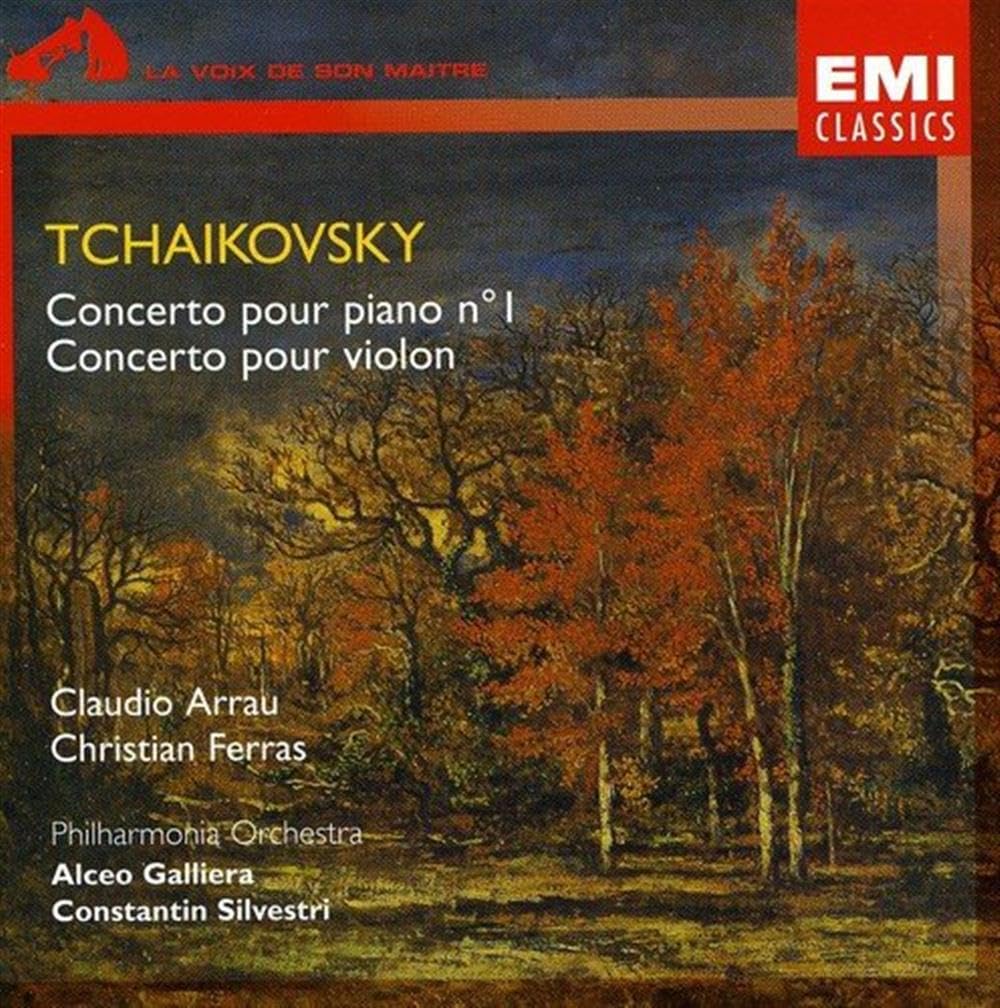 TCHAIKOVSKY / ARRAU / FERRAS - CONC PIANO / CONC VIOLON