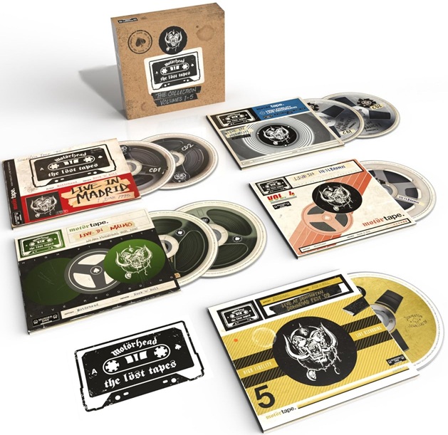 MOTORHEAD - THE LOST TAPES - THE COLLECTION VOLUMES 1-5 - LIMITED EDITION