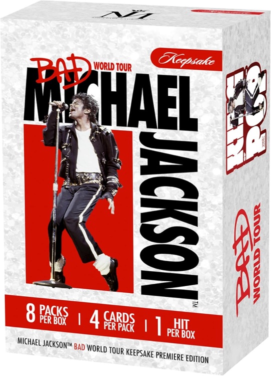 MICHAEL JACKSON - BAD WORLD TOUR KEEPSAKE PREMIERE EDITION