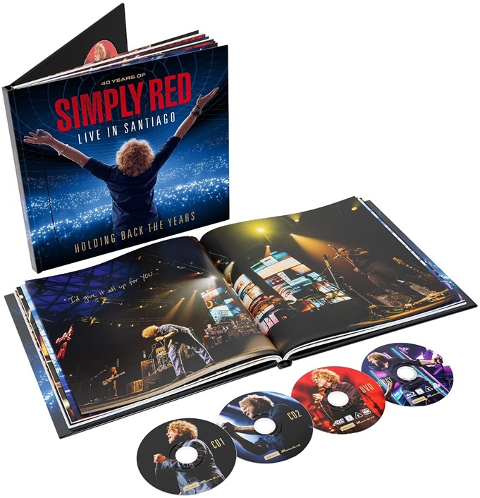 SIMPLY RED - HOLDING BACK THE YEARS - 40 YEARS OF SIMPLY RED - LIVE IN SANTIAGO