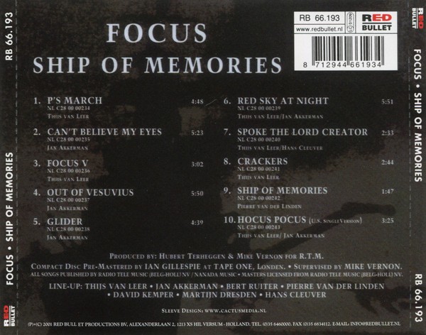 FOCUS - SHIP OF MEMORIES - Imagen 2