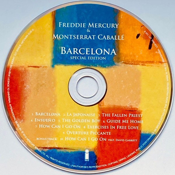 FREDDIE MERCURY & MONTSERRAT CABALLE - BARCELONA - Imagen 2