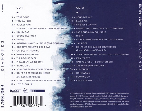 ELTON JOHN - DIAMONDS - Imagen 2