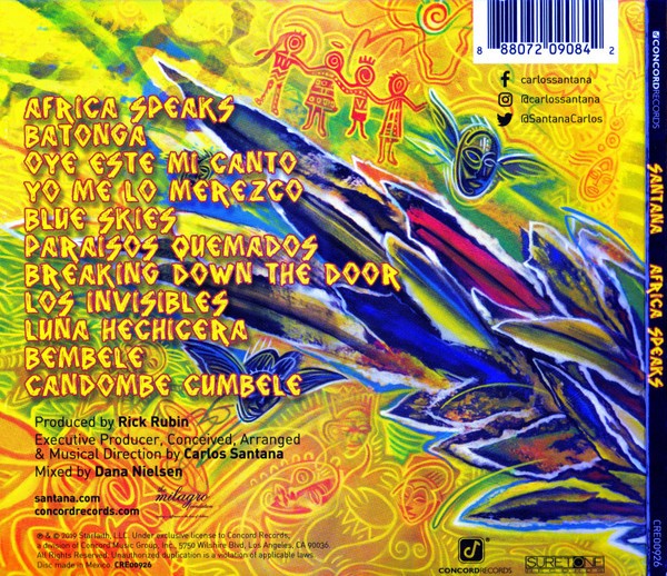 SANTANA - AFRICA SPEAKS - Imagen 2