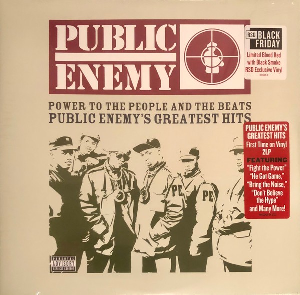 PUBLIC ENEMY - POWER TO THE PEOPLE AND THE BEATS / PUBLIC ENEMYS GREATEST HITS