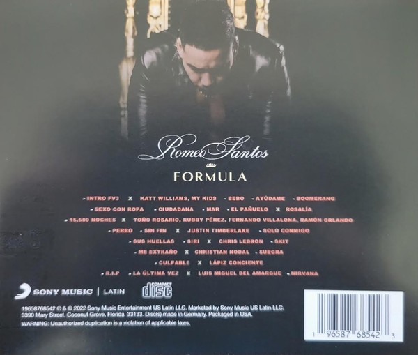 ROMEO SANTOS - FORMULA VOL 3 - Imagen 2