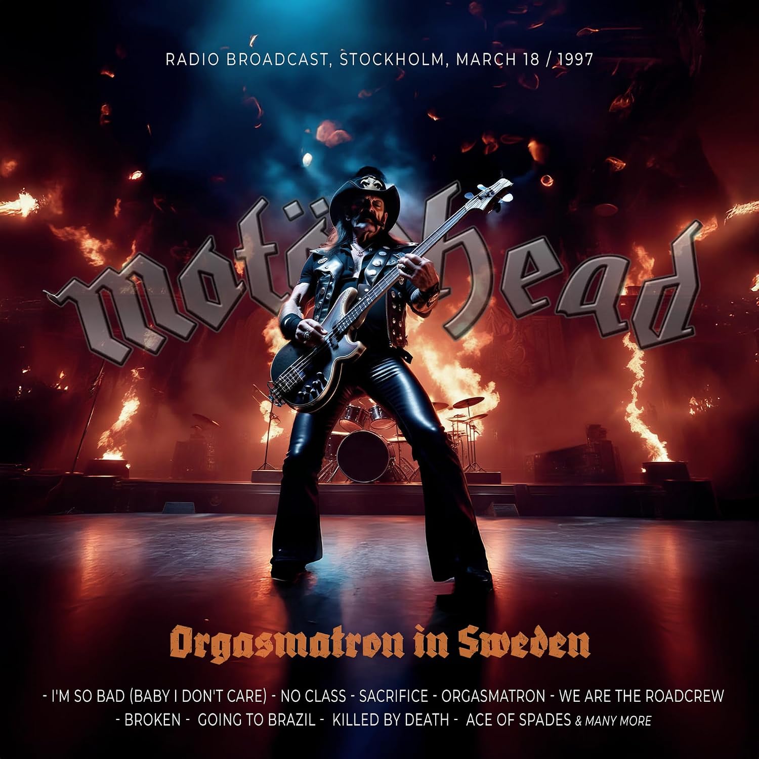 MOTORHEAD - ORGASMATRON IN SWEDEN