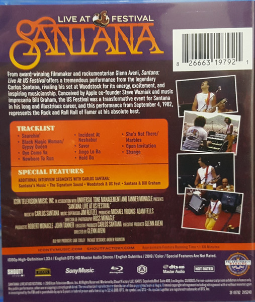 SANTANA - LIVE AT US FESTIVAL - Imagen 2