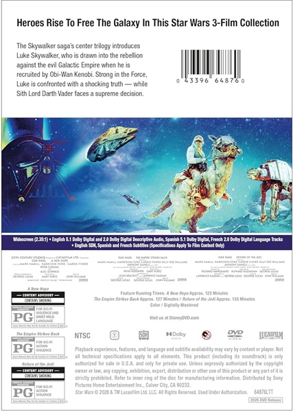 STAR WARS – THE ORIGINAL TRILOGY - Imagen 2