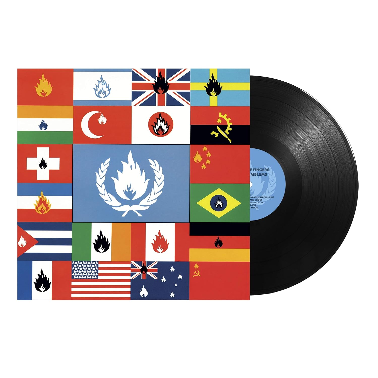 STIFF LITTLE FINGERS - FLAGS & EMBLEMS
