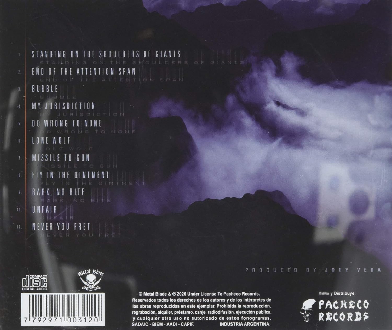 ARMORED SAINT - PUNCHING THE SKY - Imagen 2