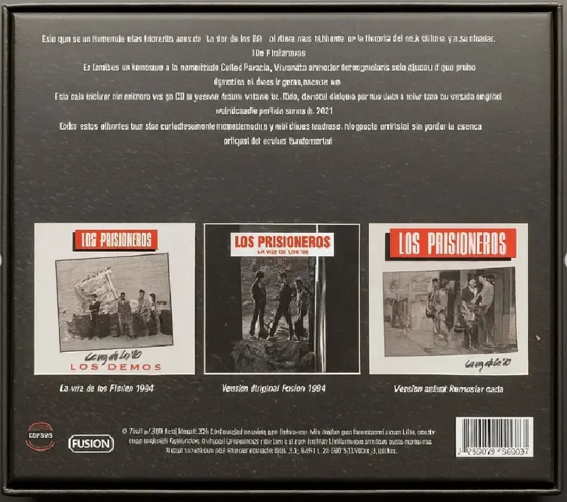 LOS PRISIONEROS - LA VOZ DE LOS 80 - 40 ANIVERSARIO EDICION LIMITADA - Imagen 2