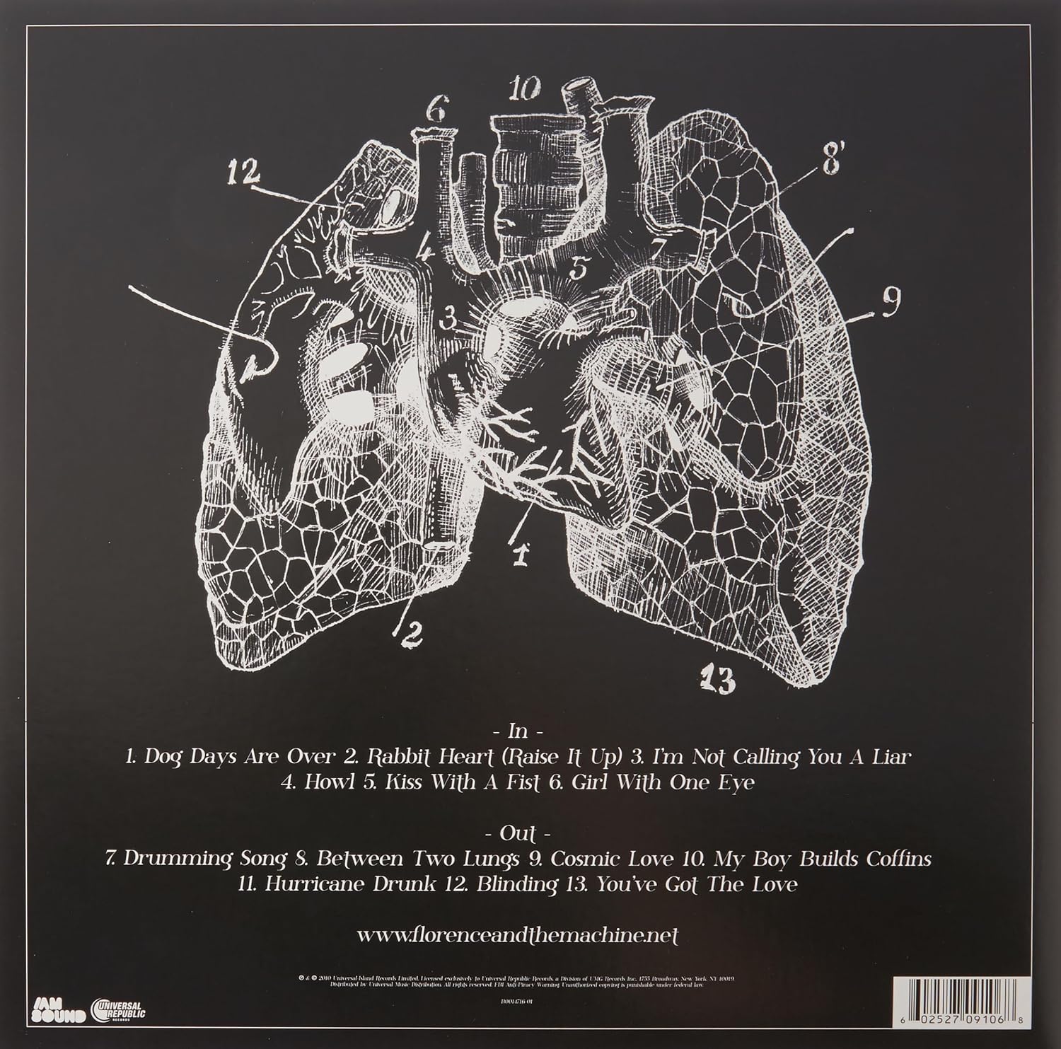 FLORENCE + THE MACHINE - LUNGS - Imagen 2