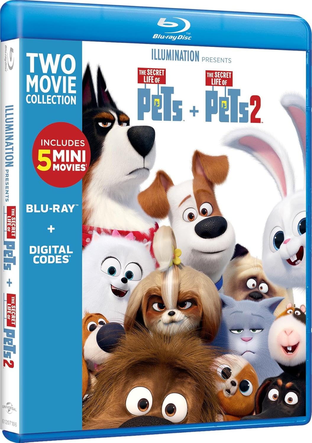 THE SECRET LIFE OF PETS 1 + 2