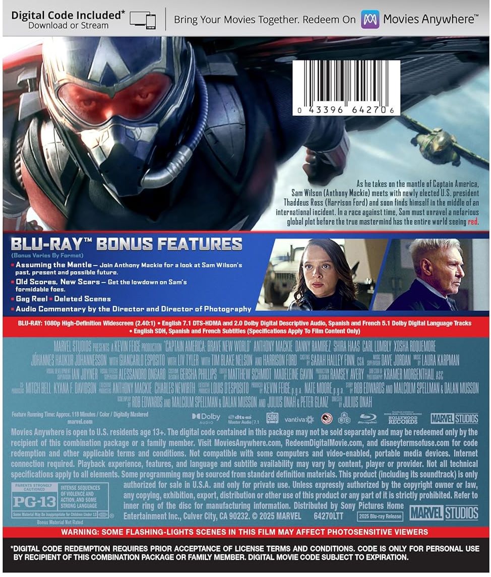 CAPTAIN AMERICA - BRAVE NEW WORLD - Imagen 2