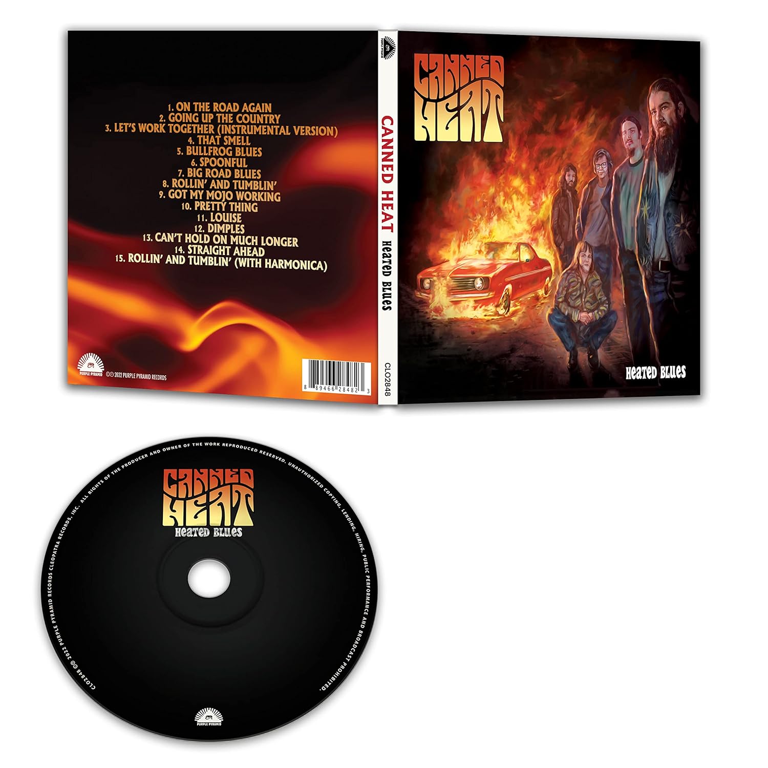 CANNED HEAT - HEATED BLUES