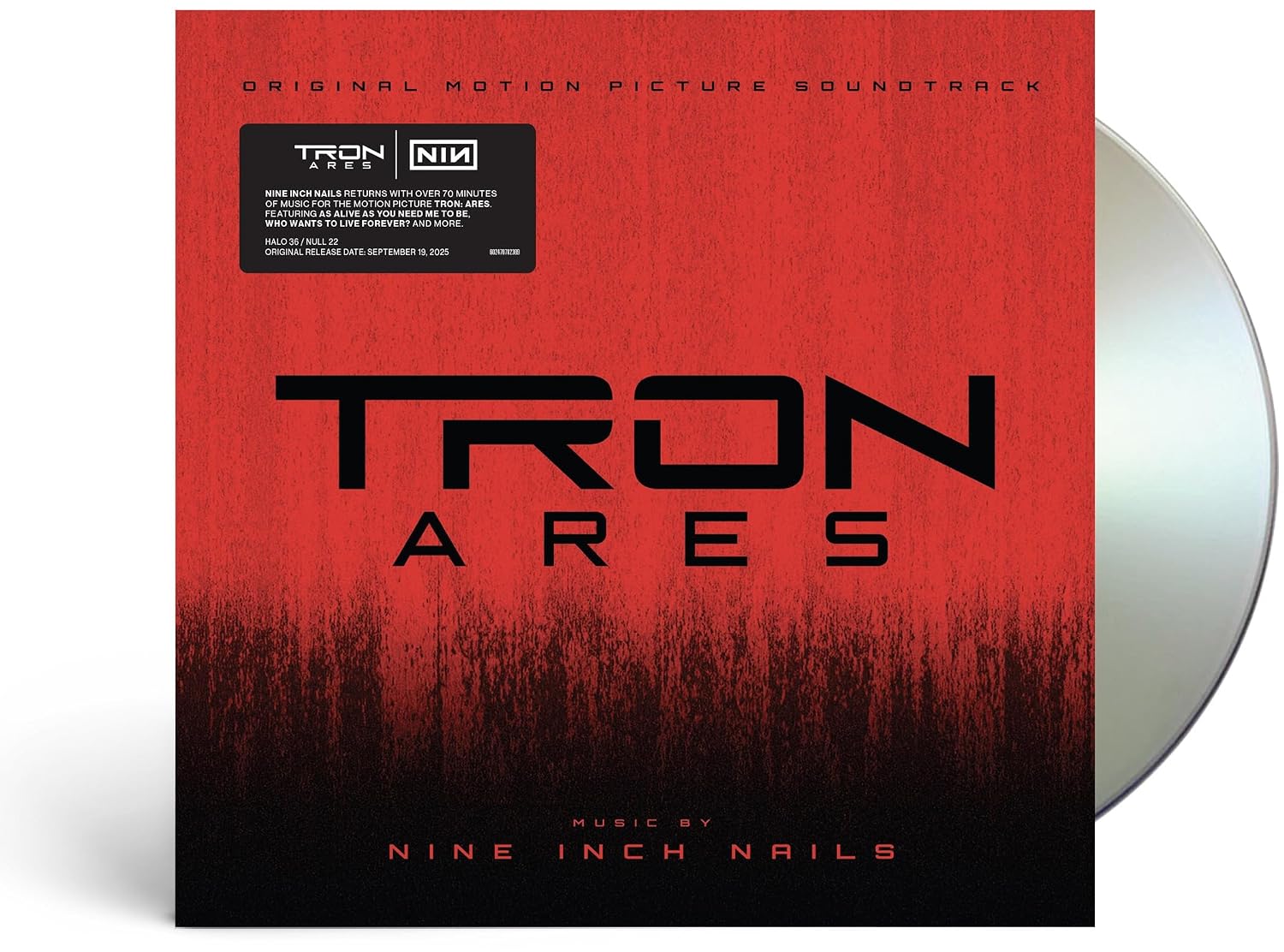 NINE INCH NAILS - TRON ARES / ORIGINAL MOTION PICTURE SOUNDTRACK