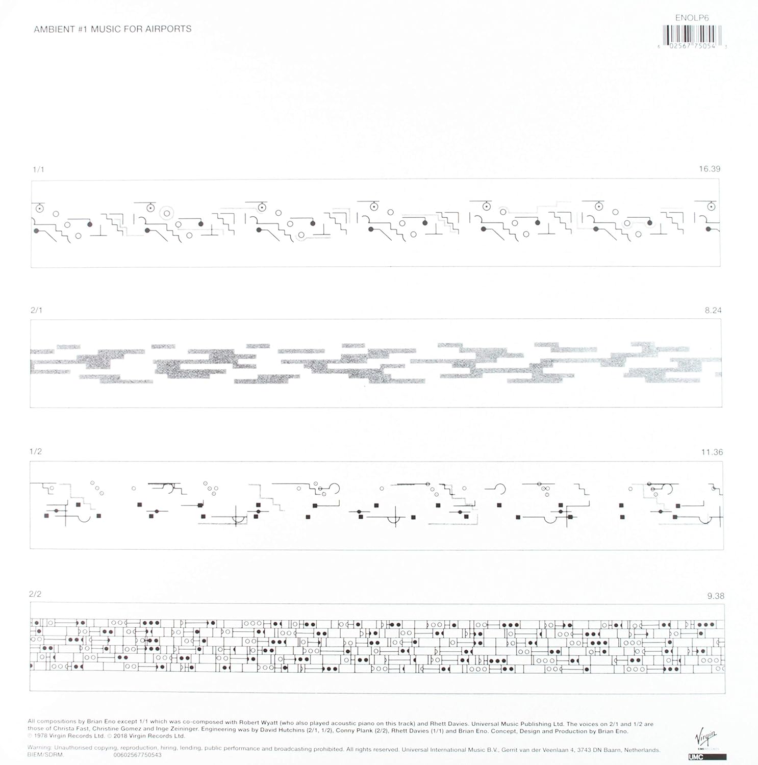 BRIAN ENO - AMBIENT 1 - Imagen 2