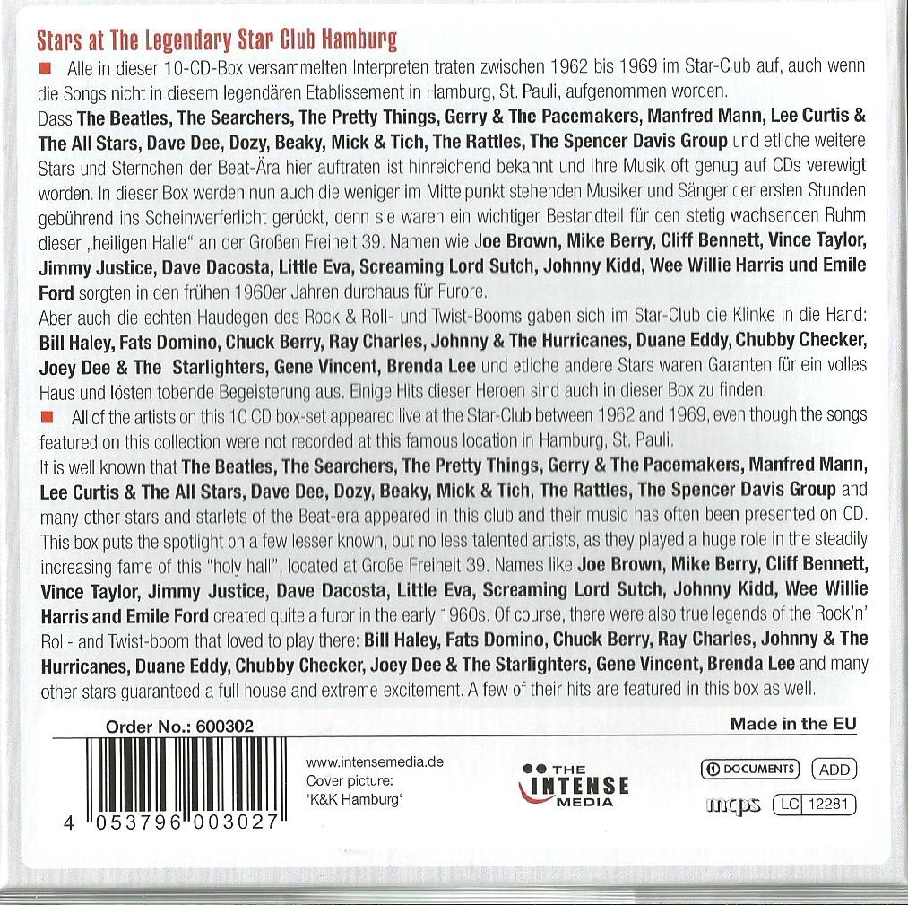 THE LEGENDARY STAR – CLUB HAMBURG 10 CD COLLECTION - Imagen 2