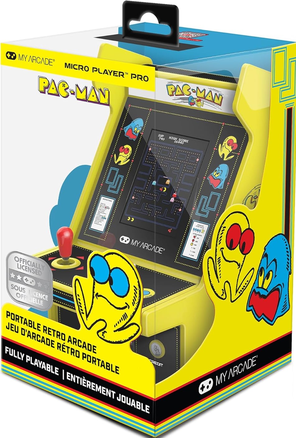 PAC-MAN – POCKET PLAYER PRO – MY ARCADE – VIDEOJUEGO