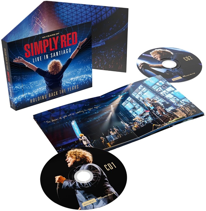 SIMPLY RED – HOLDING BACK THE YEARS – 40 YEARS OF SIMPLY RED – LIVE IN SANTIAGO