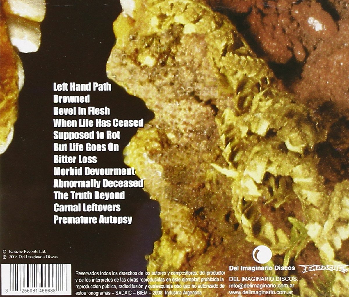 ENTOMBED - LEFT HAND PATH - Imagen 2