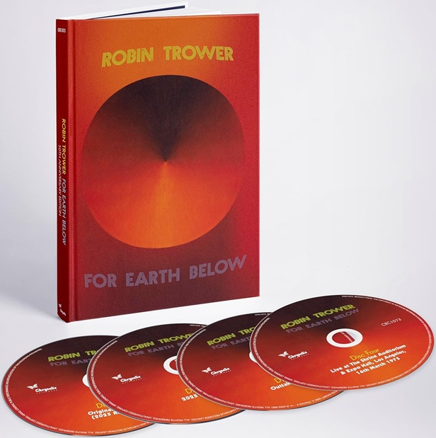 ROBIN TROWER - FOR EARTH BELOW 50th ANNIVVERSARY EDITION